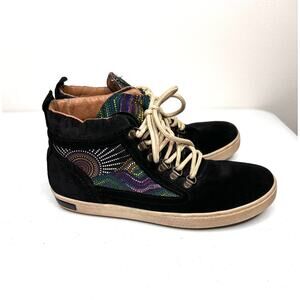 Inkkas Brisbane Camping Boot Women's 9 Black Suede Hiking Outdoors Travel